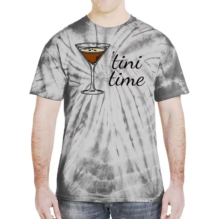 Espresso Martini Drinking Coffee Lovers Cocktail Bartender Tie-Dye T-Shirt