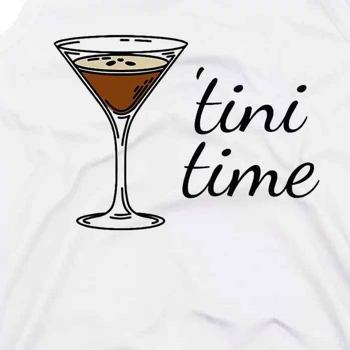 Espresso Martini Drinking Coffee Lovers Cocktail Bartender Tank Top