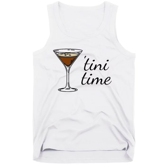 Espresso Martini Drinking Coffee Lovers Cocktail Bartender Tank Top