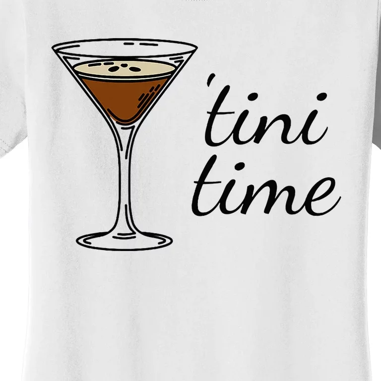 Espresso Martini Drinking Coffee Lovers Cocktail Bartender Women's T-Shirt