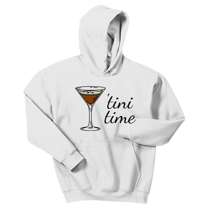 Espresso Martini Drinking Coffee Lovers Cocktail Bartender Kids Hoodie