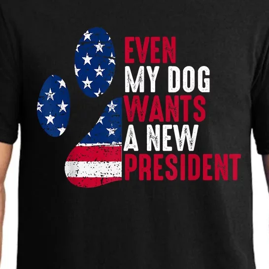 Even My Dog Wants A New President Dog Paw Pajama Set