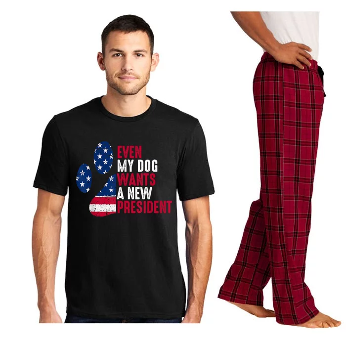 Even My Dog Wants A New President Dog Paw Pajama Set