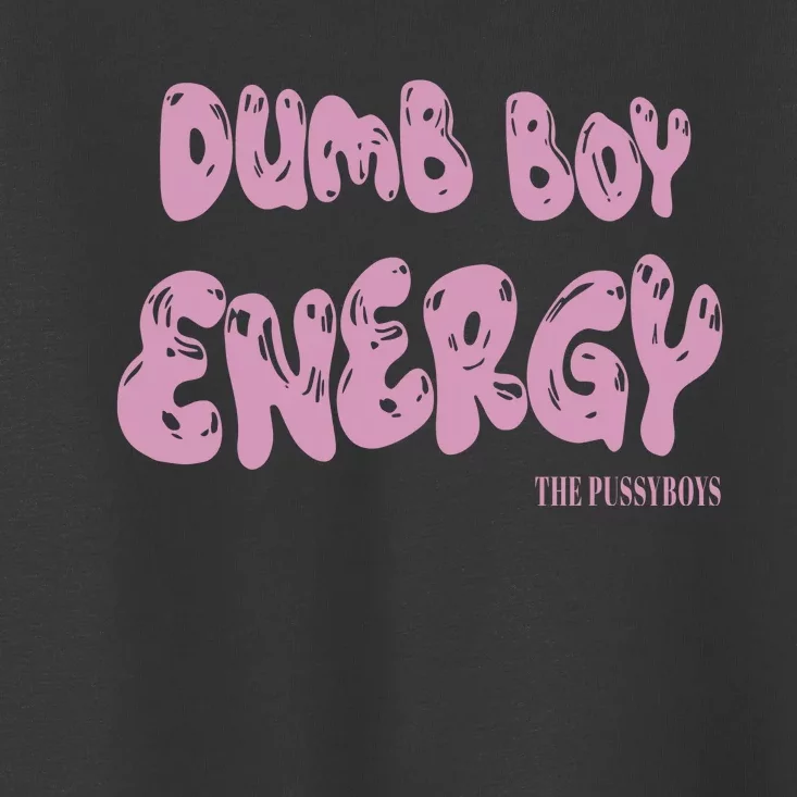 Ezra Michel Dumb Boy Energy Toddler T-Shirt