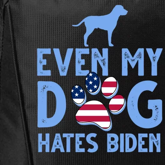 Even My Dog Hates Biden City Backpack