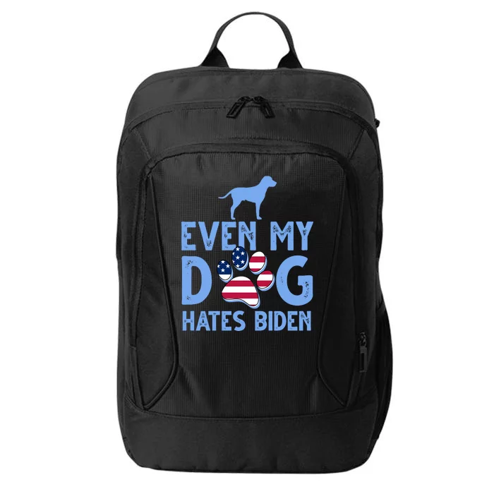 Even My Dog Hates Biden City Backpack