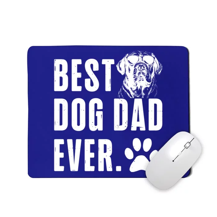 English Mastiff Daddy Dad Best Dog Dad Ever Gift Mousepad