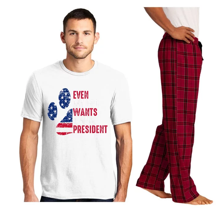 Even My Dog Wants A New President Dog Paw Pajama Set