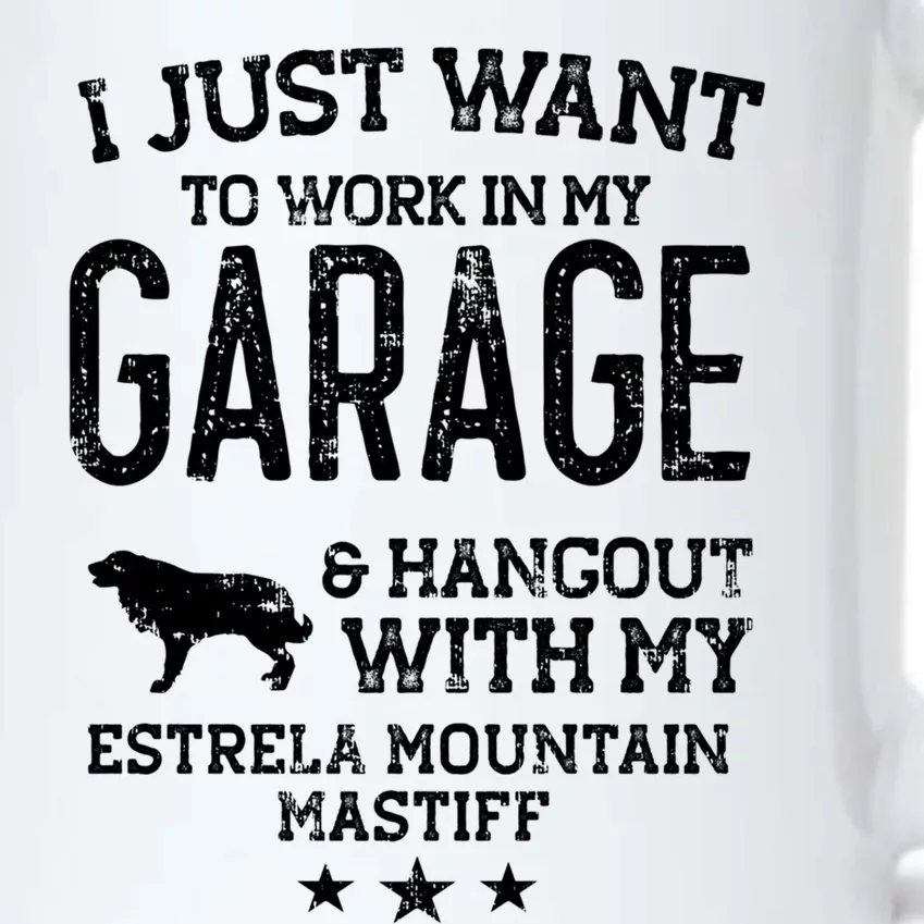 Estrela Mountain Dog Dad Car Garage Hangout Great Gift Black Color Changing Mug