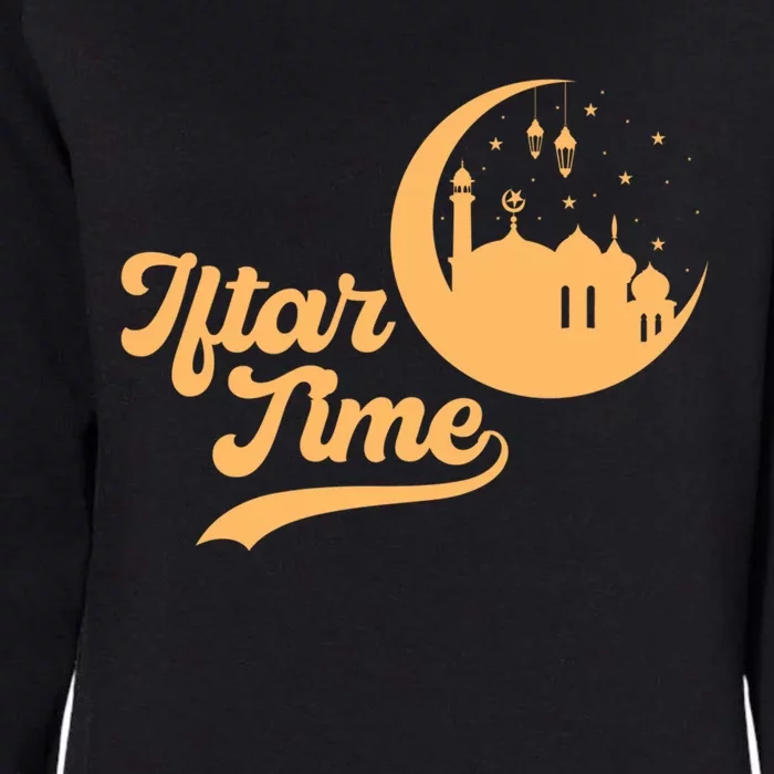 Eid Mubarak Eid Al Fitr Ramadan Islam Muslim Iftar Time Gift Womens California Wash Sweatshirt