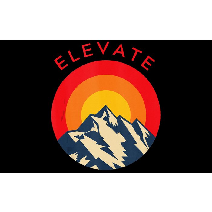 Elevate Mountains Bumper Sticker