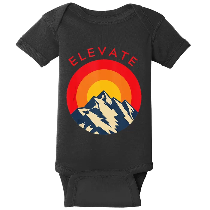 Elevate Mountains Baby Bodysuit