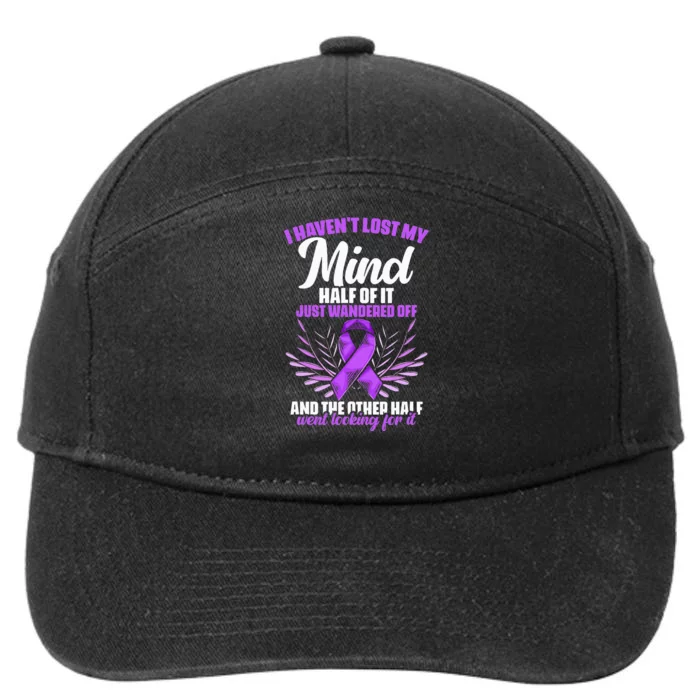 Epilepsy Mind  Epilepsy Survivor Epilepsy Awareness 7-Panel Snapback Hat