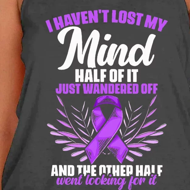 Epilepsy Mind  Epilepsy Survivor Epilepsy Awareness Women's Knotted Racerback Tank