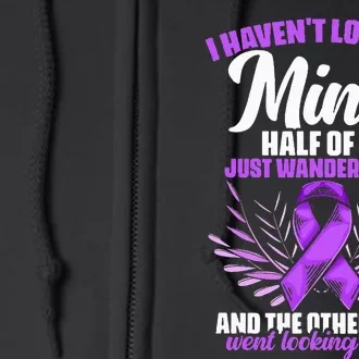 Epilepsy Mind  Epilepsy Survivor Epilepsy Awareness Full Zip Hoodie