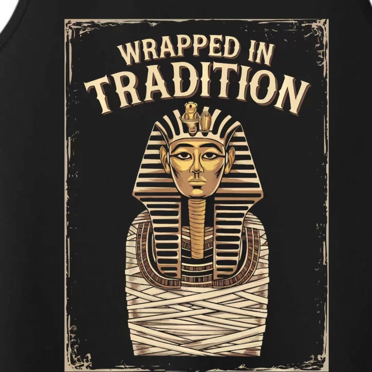 Egyptian Mythology Egypt Pyramid Ancient Egyptian Mummy Performance Tank