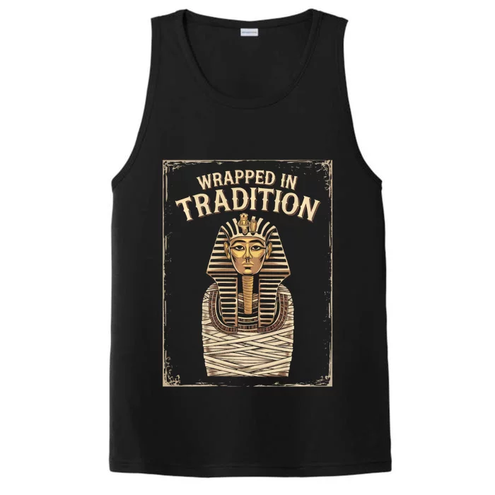 Egyptian Mythology Egypt Pyramid Ancient Egyptian Mummy Performance Tank