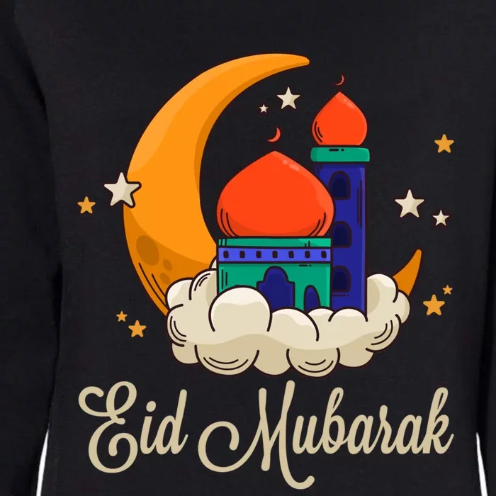 Eid Mubarak Eid Al Fitr Islamic Holidays Muslim Gift Womens California Wash Sweatshirt