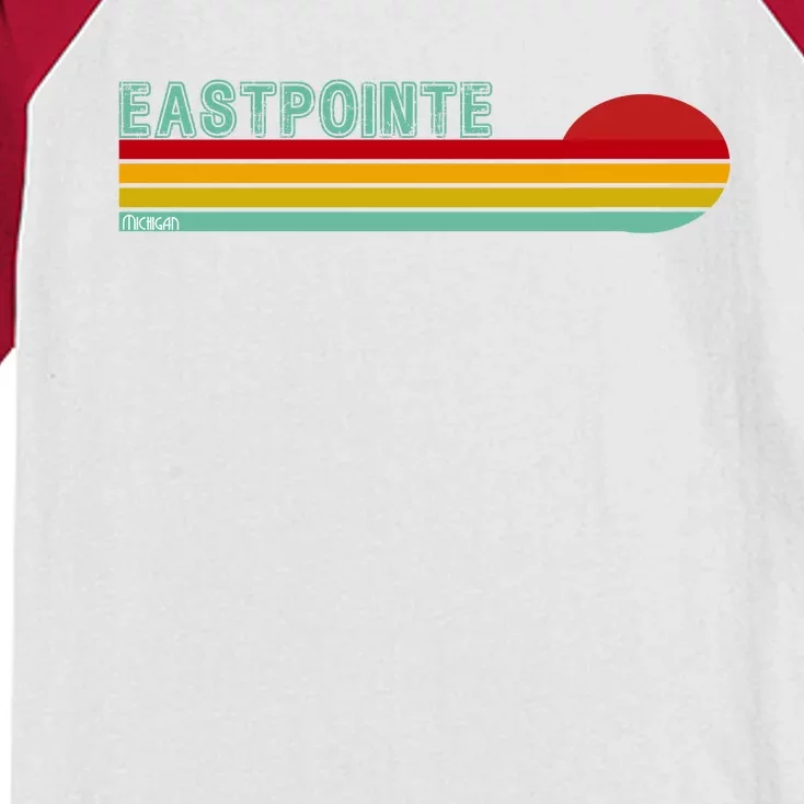 Eastpointe Michigan Kids Colorblock Raglan Jersey