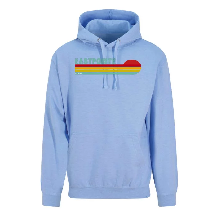 Eastpointe Michigan Unisex Surf Hoodie