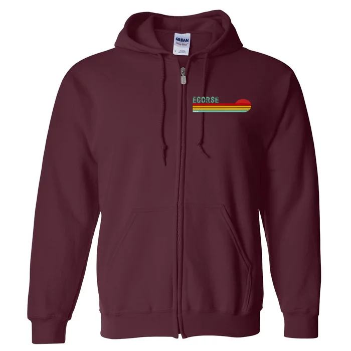 Ecorse Michigan Full Zip Hoodie