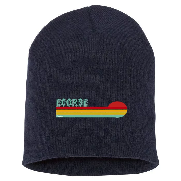 Ecorse Michigan Short Acrylic Beanie