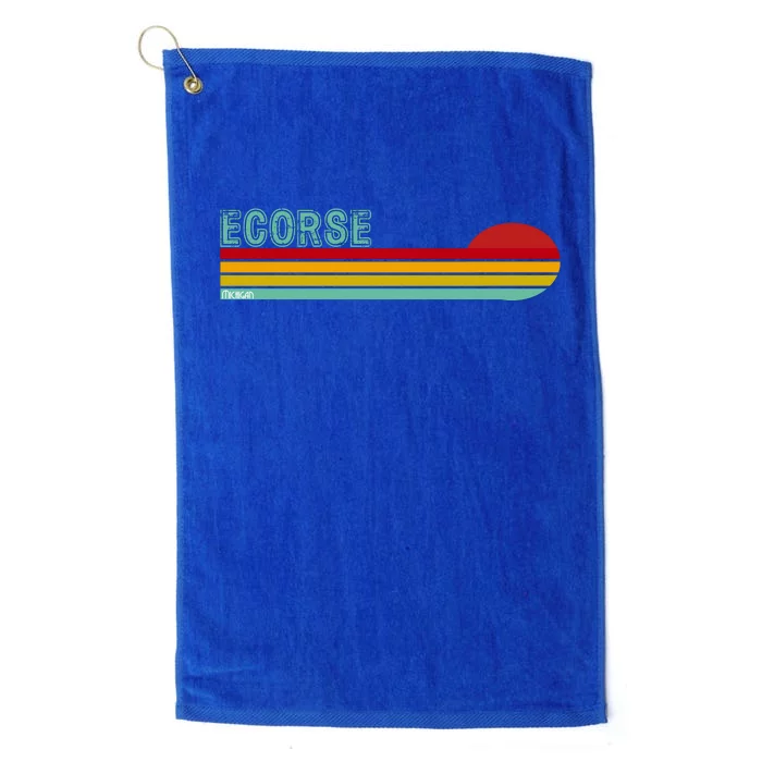 Ecorse Michigan Platinum Collection Golf Towel