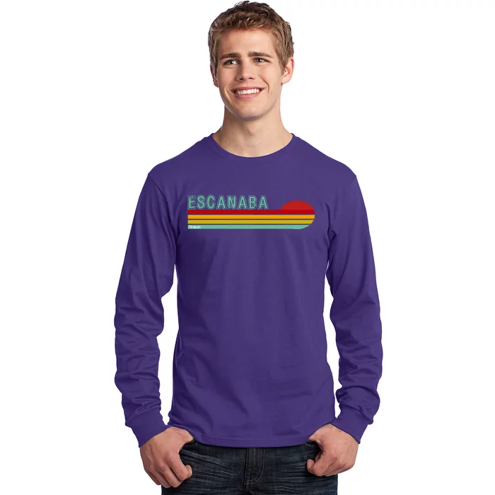 Escanaba Michigan Long Sleeve Shirt