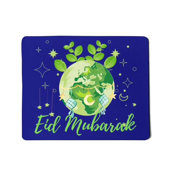 Eid Mubarak Earth Day Design Gift Mousepad