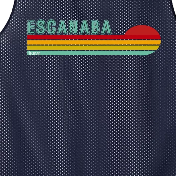 Escanaba Michigan Mesh Reversible Basketball Jersey Tank