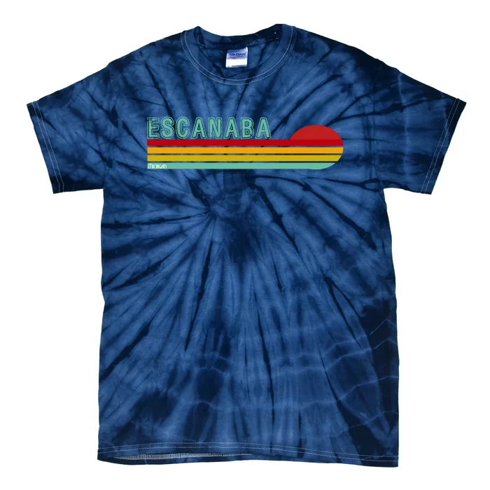 Escanaba Michigan Tie-Dye T-Shirt