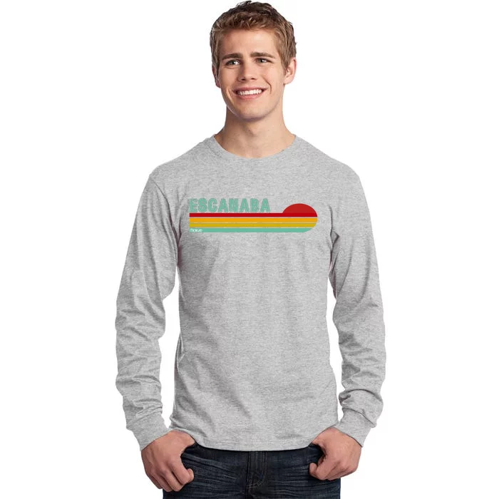 Escanaba Michigan Tall Long Sleeve T-Shirt