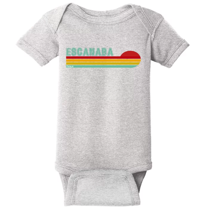 Escanaba Michigan Baby Bodysuit