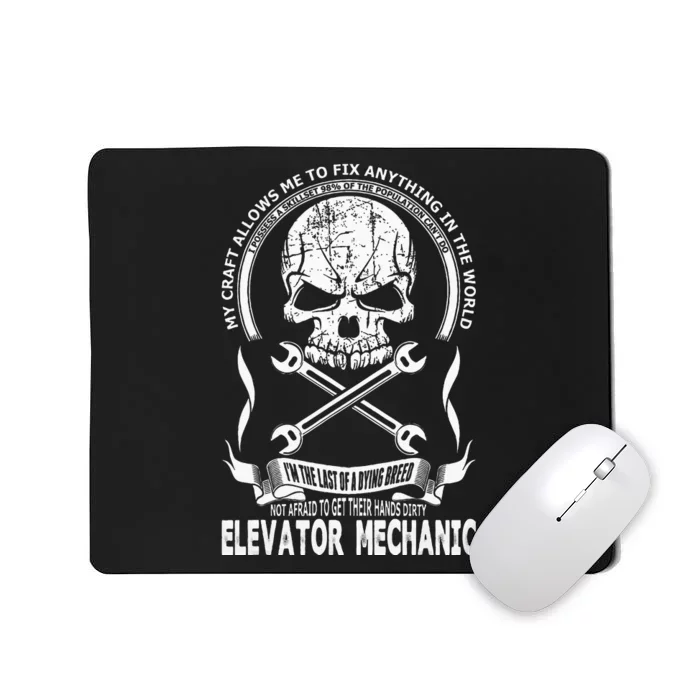 Elevator Mechanic Mousepad