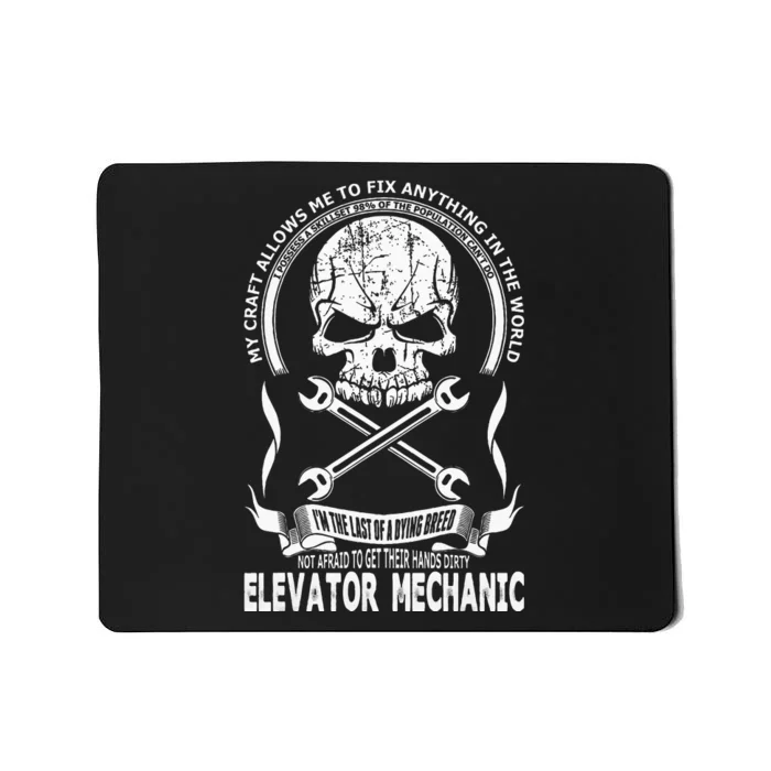 Elevator Mechanic Mousepad