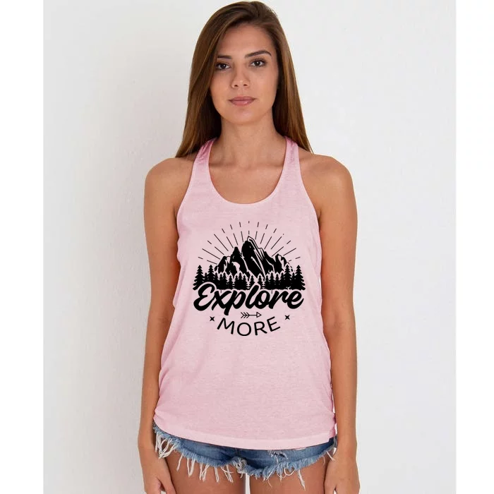 Explore More Women's Knotted Racerback Tank