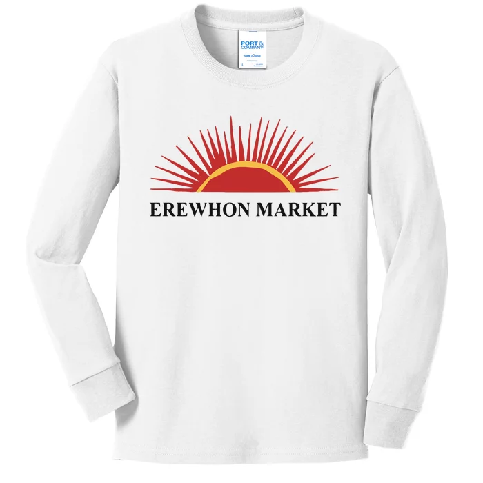 Erewhon Market Kids Long Sleeve Shirt