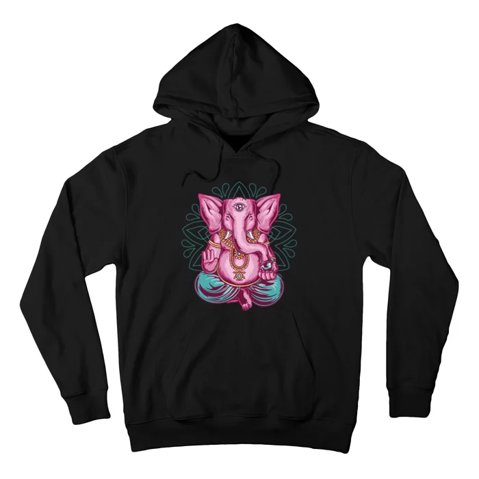 Elephant Meditating Hoodie