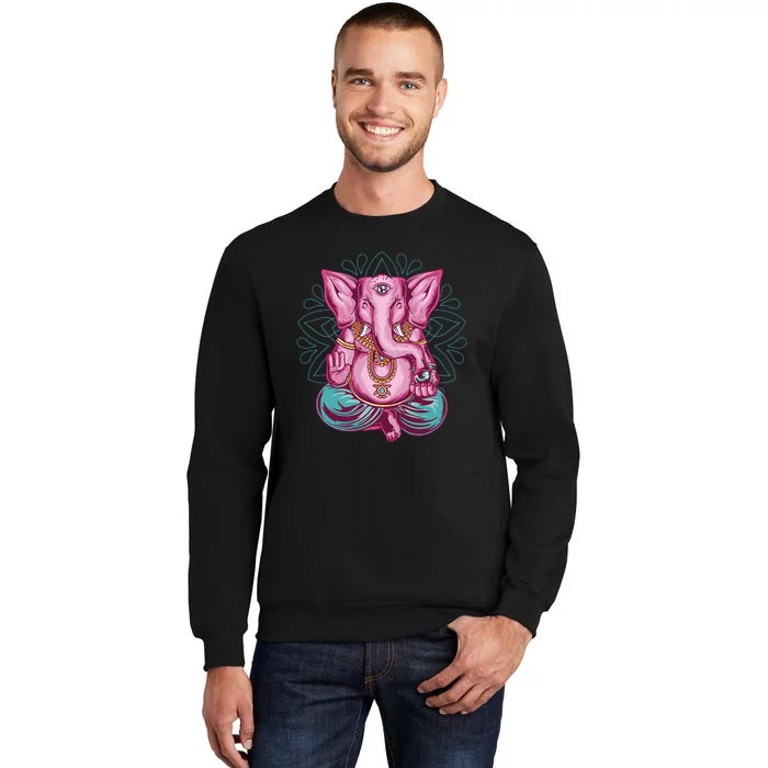 Elephant Meditating Sweatshirt