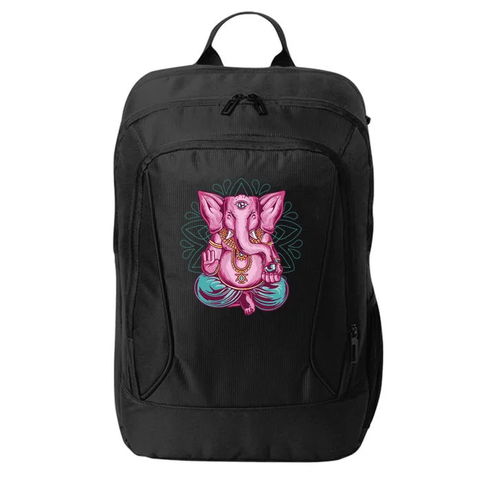 Elephant Meditating City Backpack