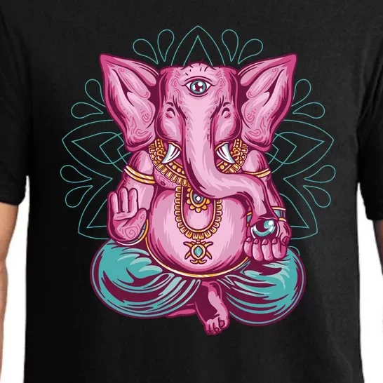 Elephant Meditating Pajama Set