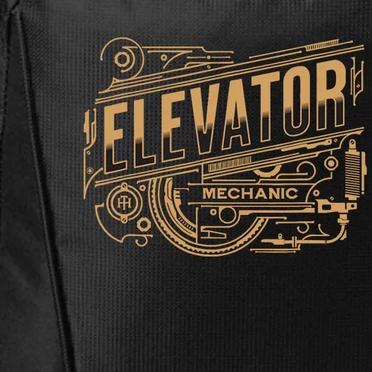 Elevator Mechanic City Backpack