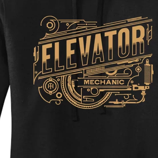 Elevator Mechanic Women's Pullover Hoodie