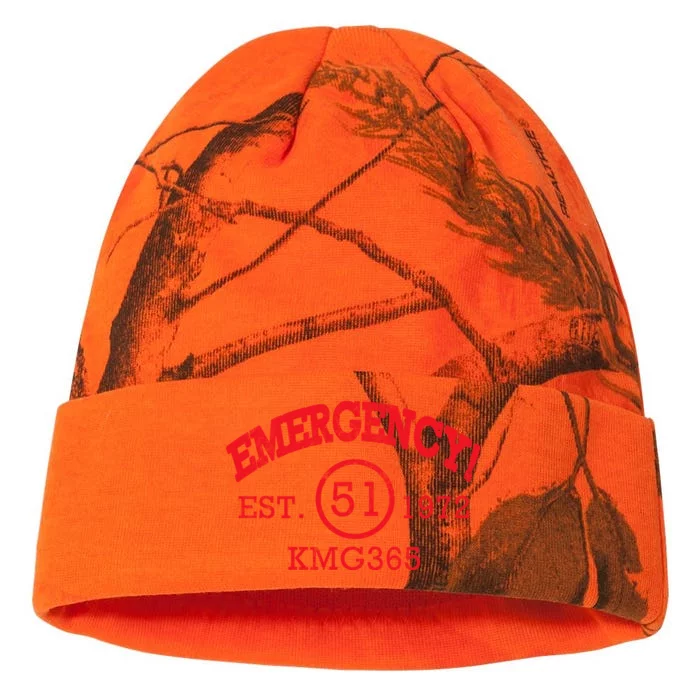 Emergency Est 1972 KMG365 Kati - 12in Camo Beanie