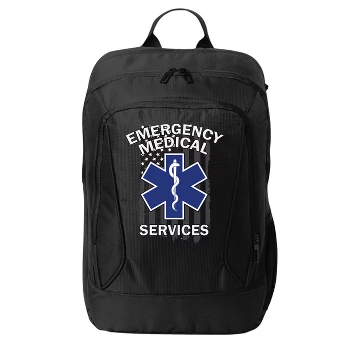 Emergency Medical Services Flag City Backpack