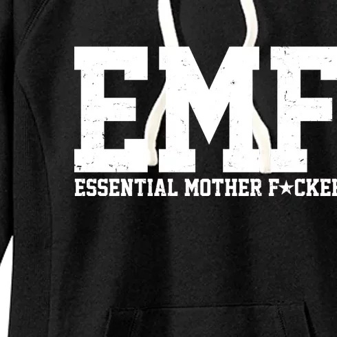 EMF Essential Mother F*cker Women's Fleece Hoodie