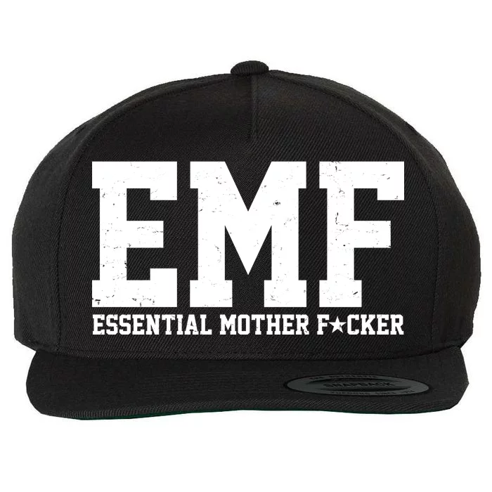 EMF Essential Mother F*cker Wool Snapback Cap