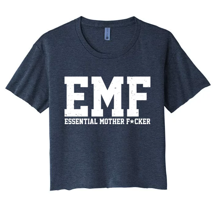 EMF Essential Mother F*cker Women's Crop Top Tee