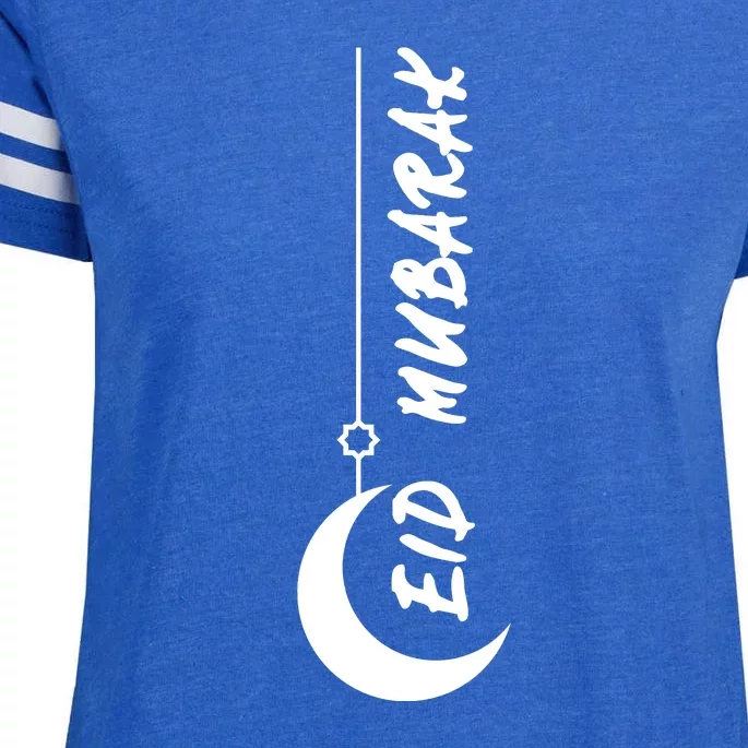 Eid Mubarak For Islamic Enza Ladies Jersey Football T-Shirt