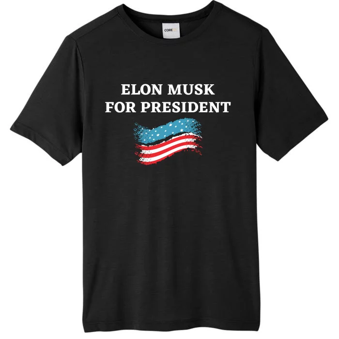 Elon Musk For President USA ChromaSoft Performance T-Shirt